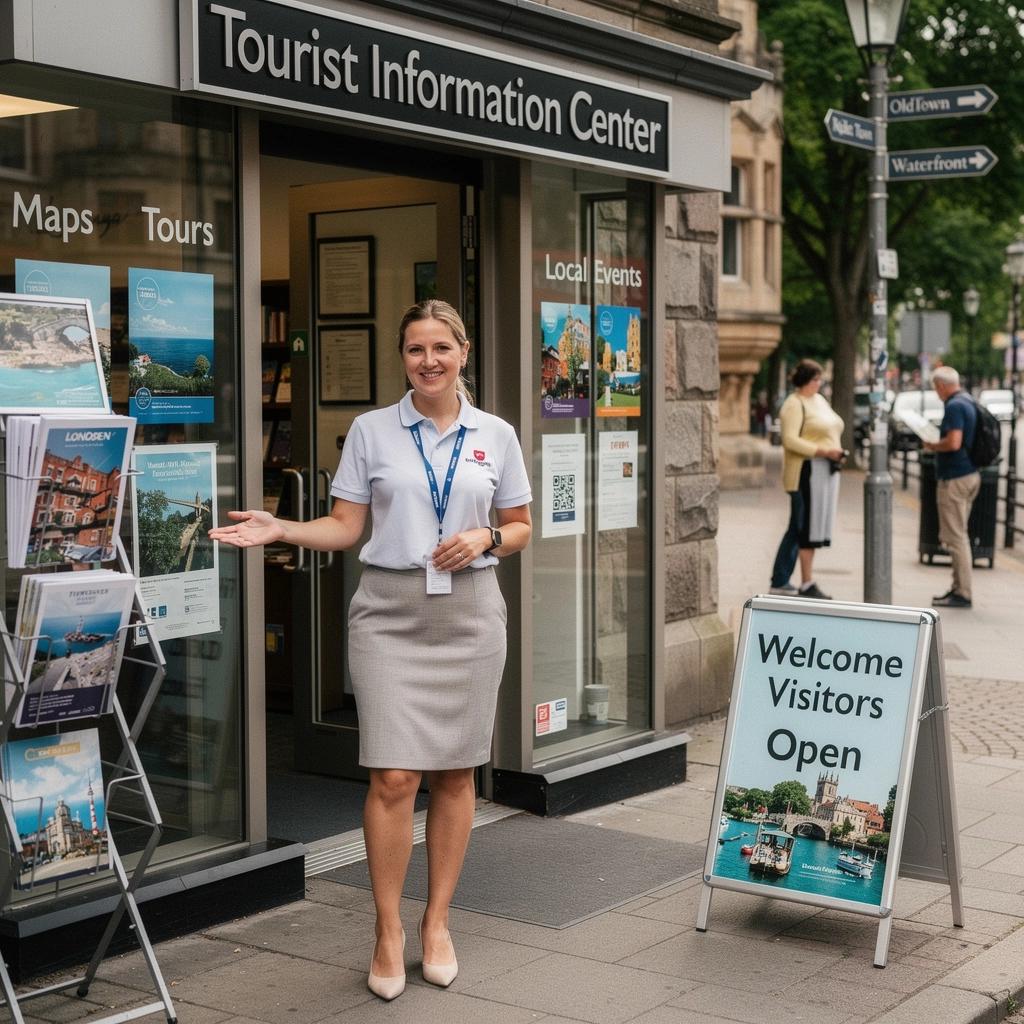 Przewodnik pokazujący uczestnikom tradycyjne lokalne potrawy podczas wycieczki.